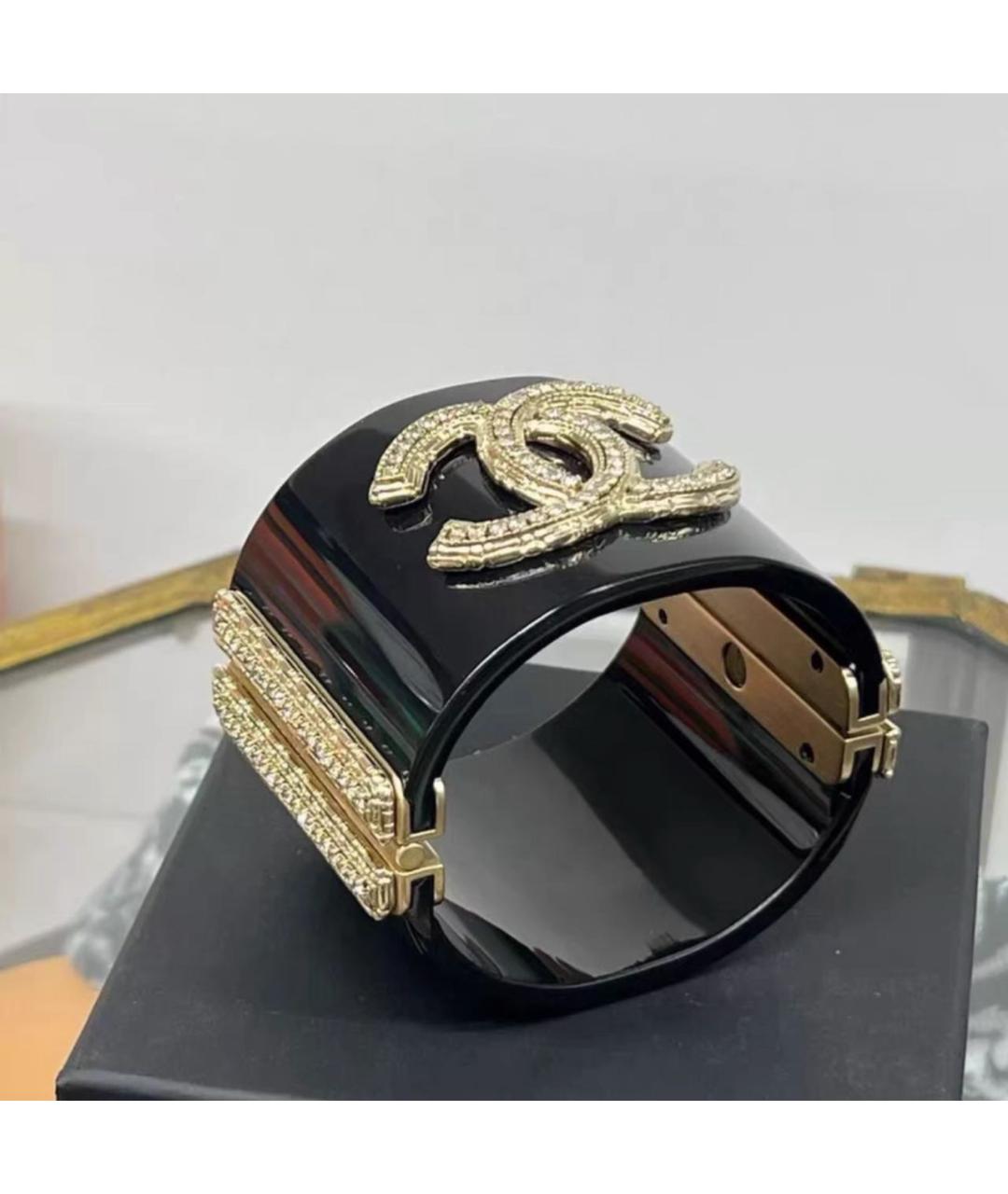 CHANEL Черный браслет, фото 5