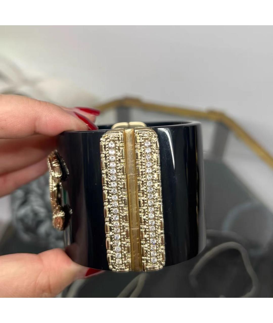 CHANEL Черный браслет, фото 3