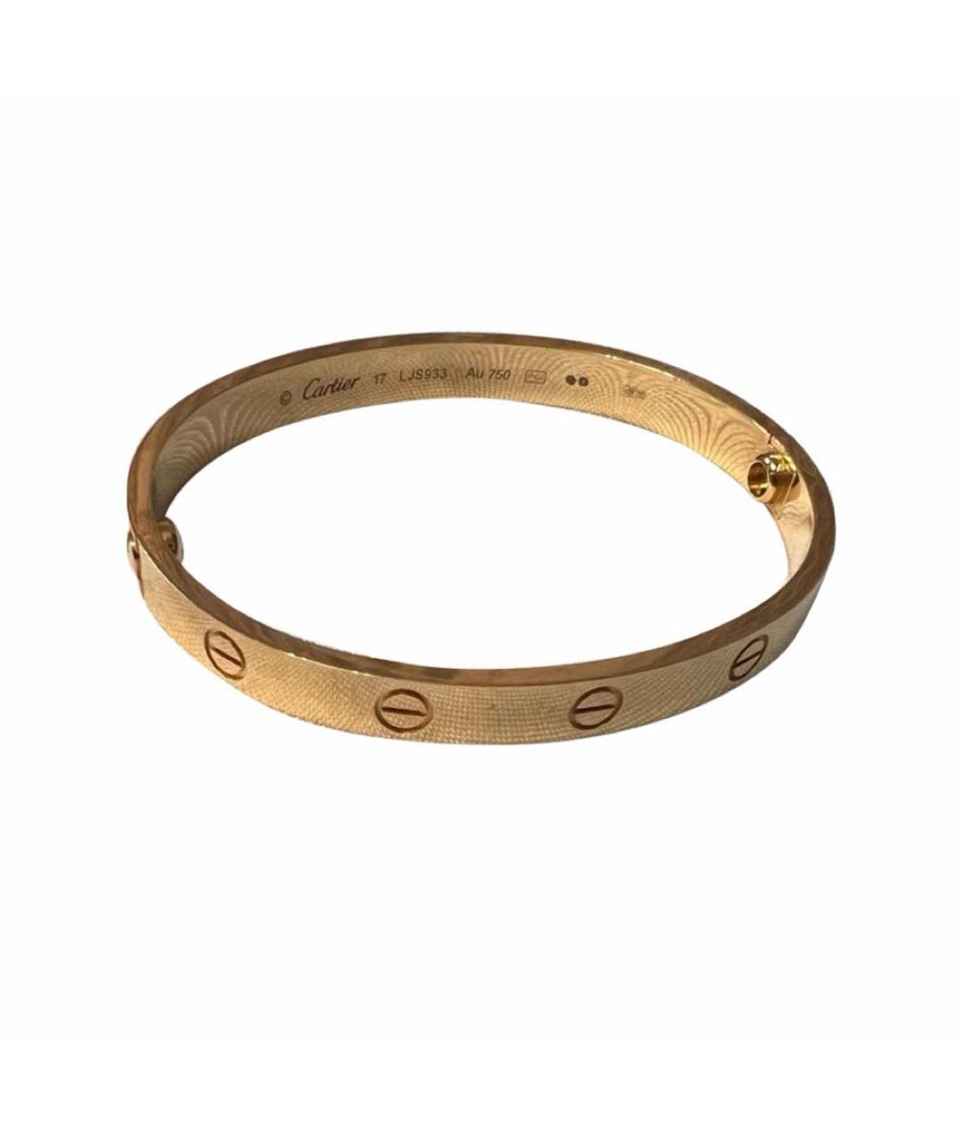 CARTIER Золотой браслет из розового золота, фото 1