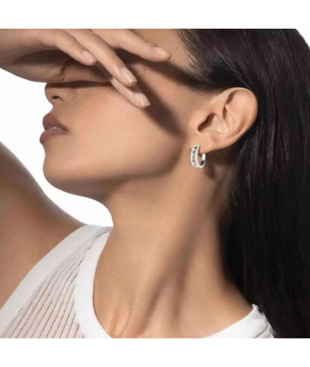 MESSIKA Серебряные серьги из белого золота, фото 5