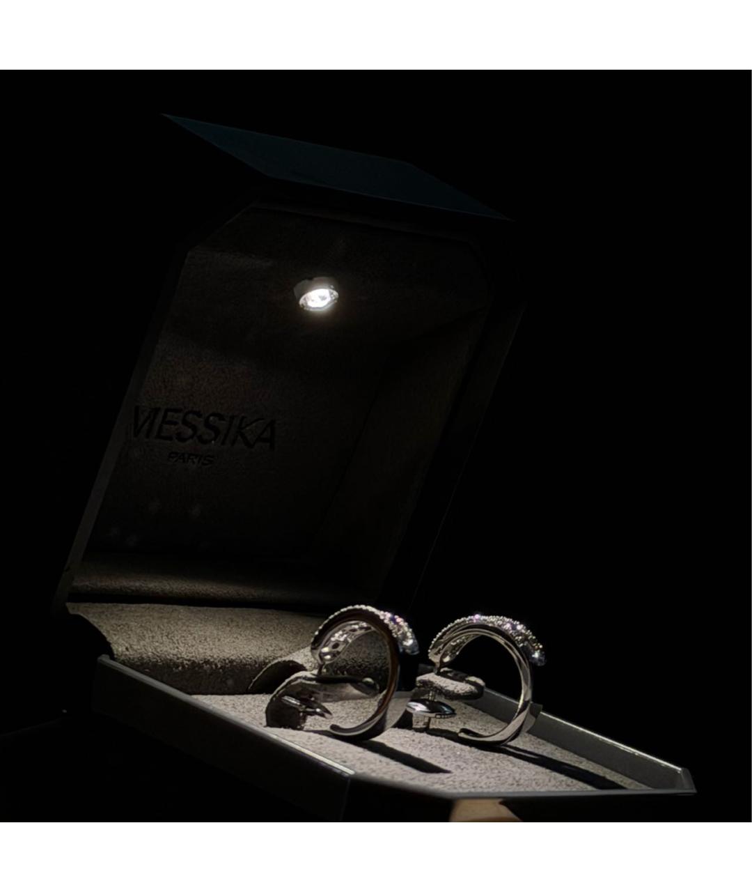 MESSIKA Серебряные серьги из белого золота, фото 6