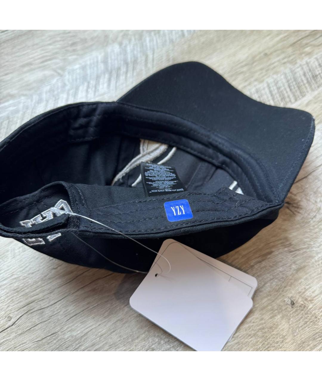 YEEZY Черная кепка, фото 7