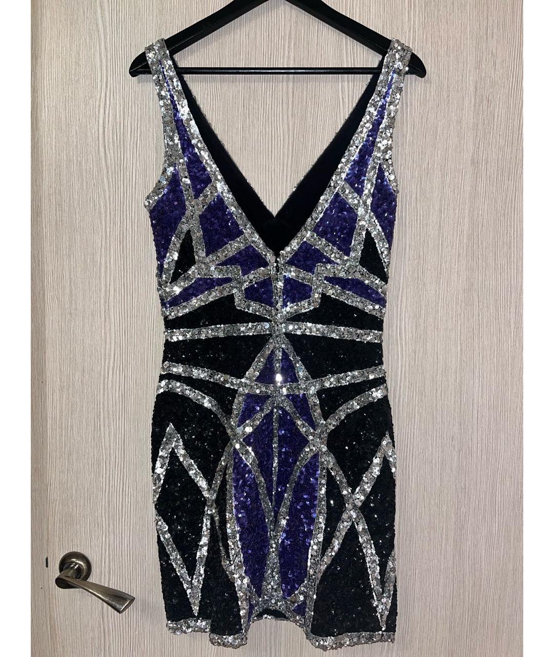 ELIE SAAB Мульти шелковое коктейльное платье, фото 2