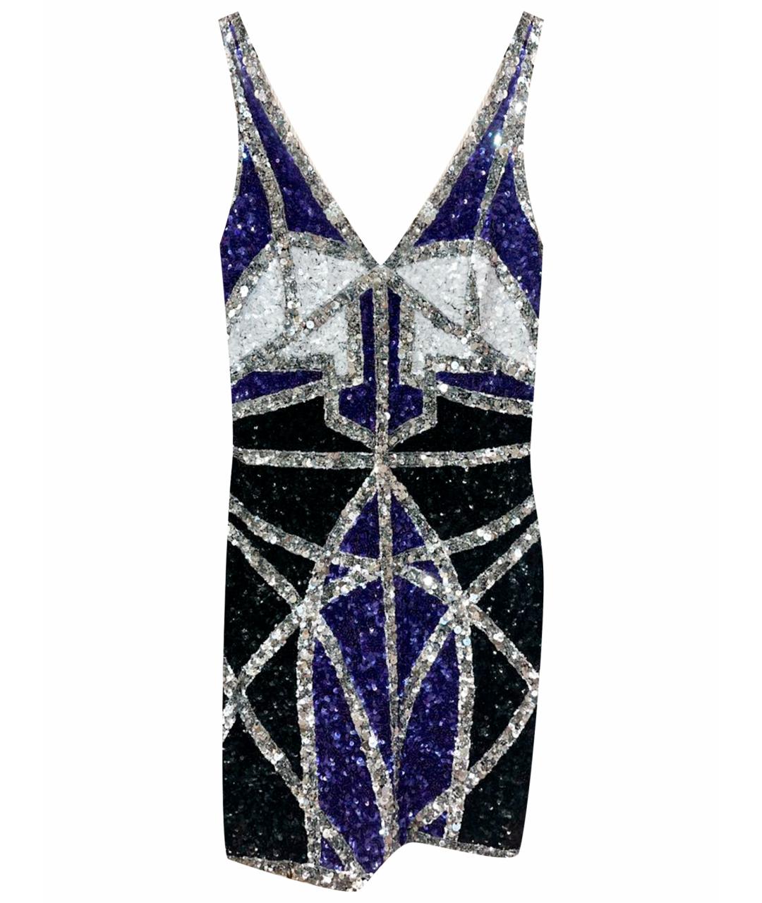 ELIE SAAB Мульти шелковое коктейльное платье, фото 1