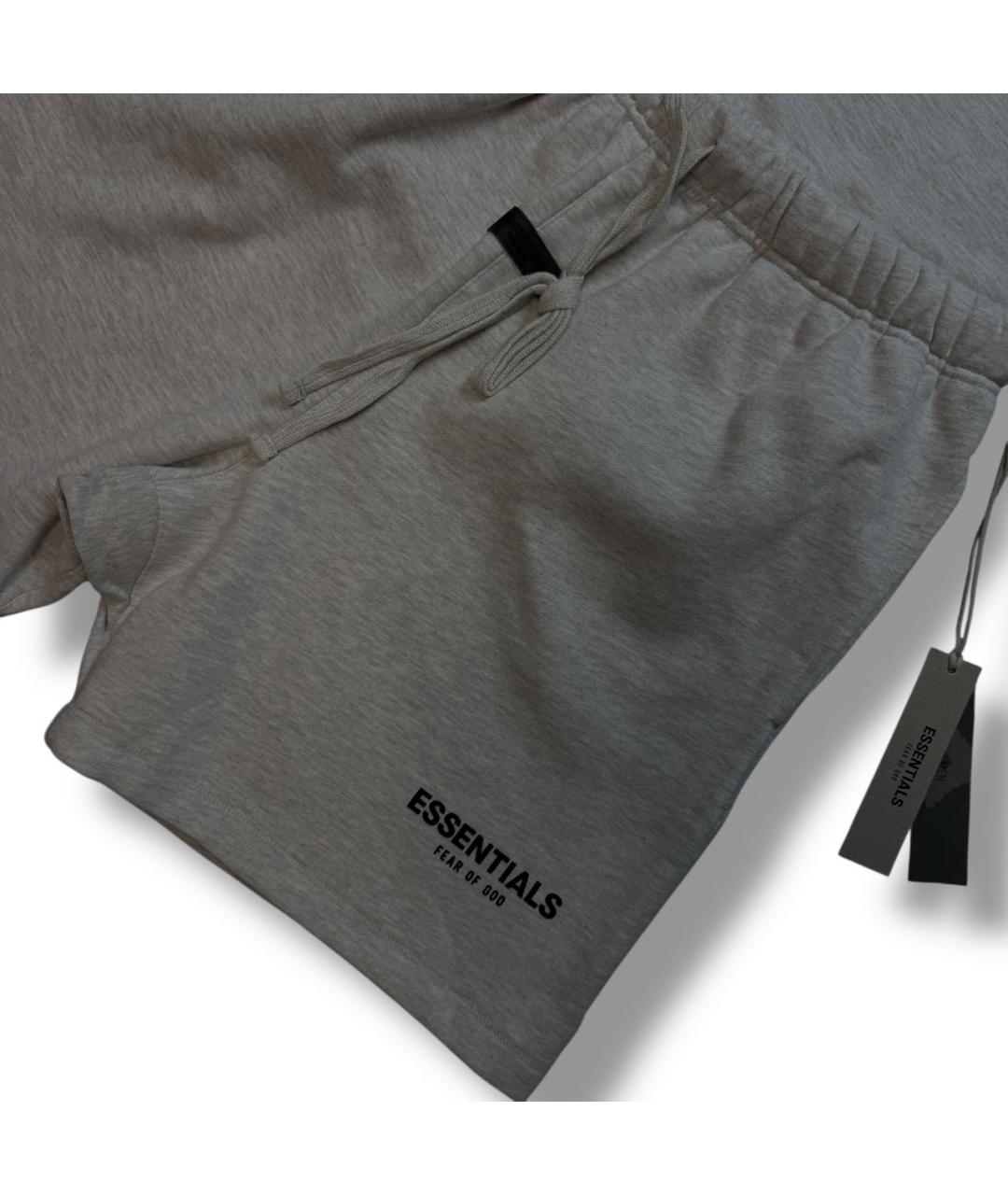 FEAR OF GOD ESSENTIALS Серый хлопковый спортивный костюм, фото 3