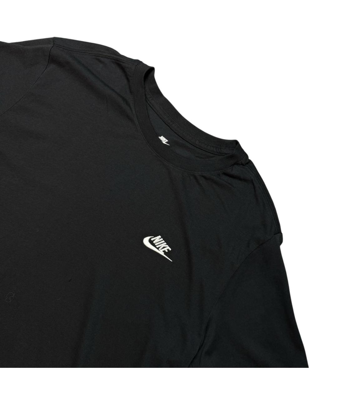 NIKE Черный хлопковый спортивный костюм, фото 3