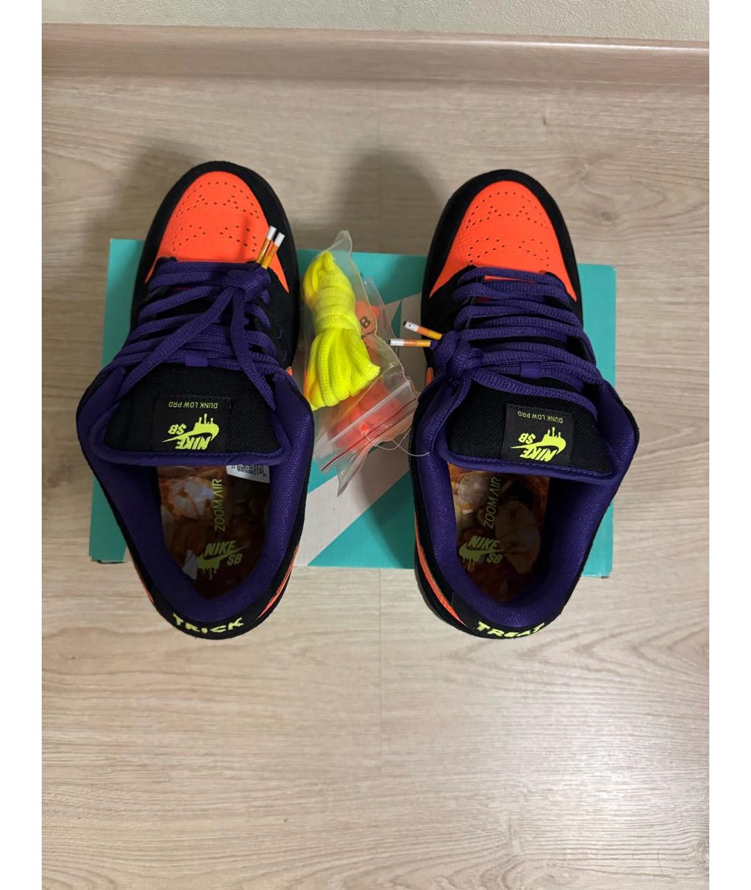 NIKE Мульти замшевые низкие кроссовки / кеды, фото 3