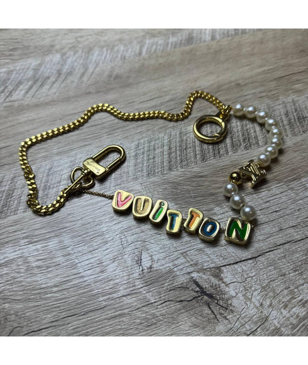 LOUIS VUITTON Золотая цепочка, фото 2