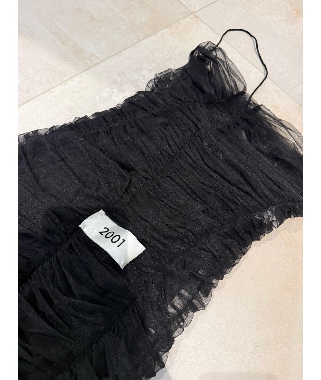 DOLCE&GABBANA Черное полиэстеровое вечернее платье, фото 2