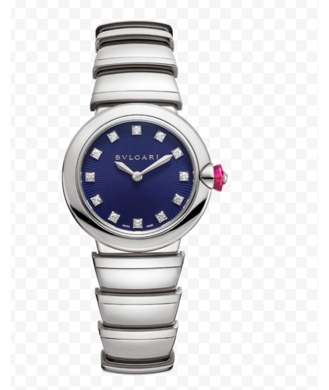 BVLGARI Темно-синие часы, фото 4
