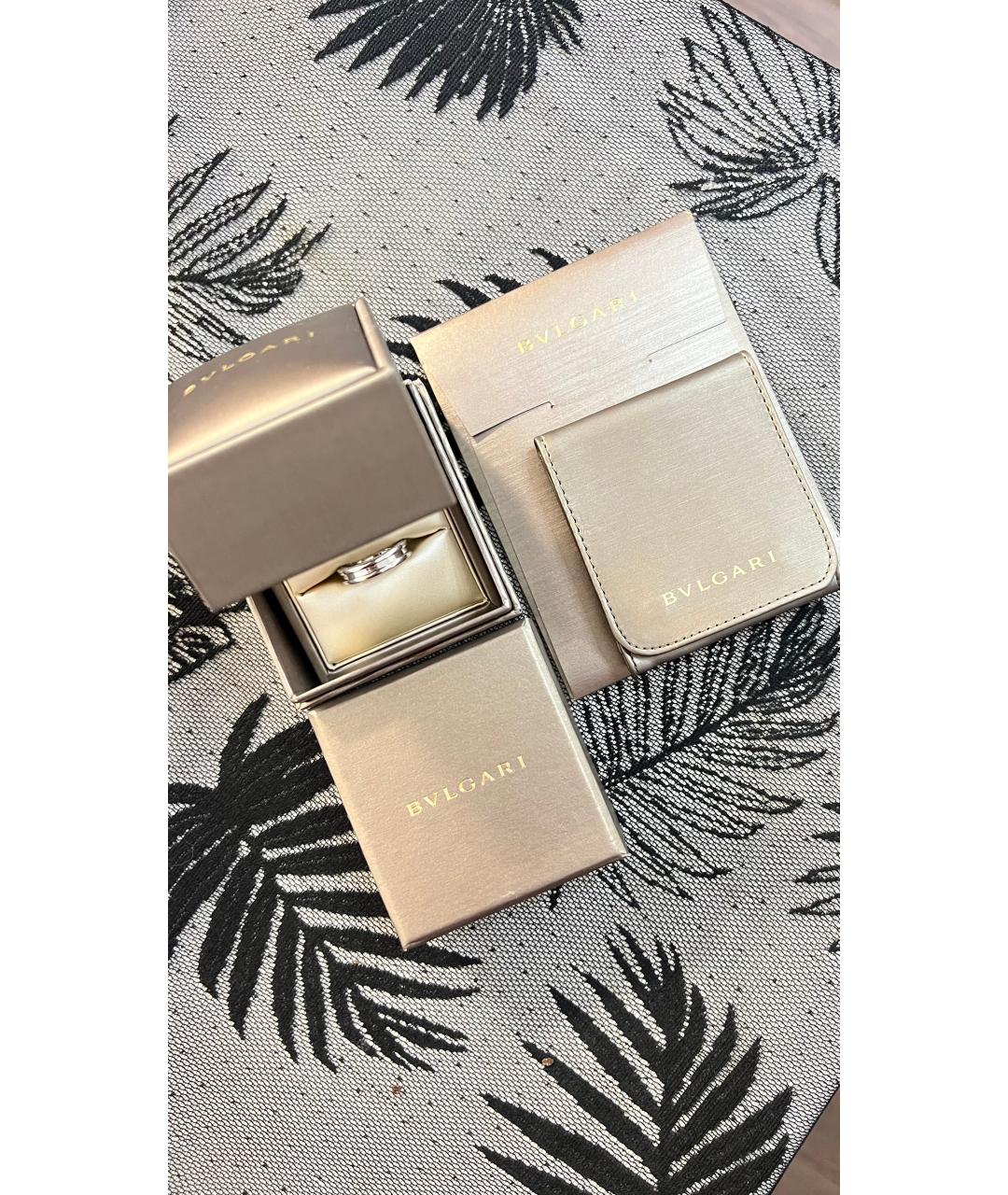 BVLGARI Белое кольцо из белого золота, фото 2