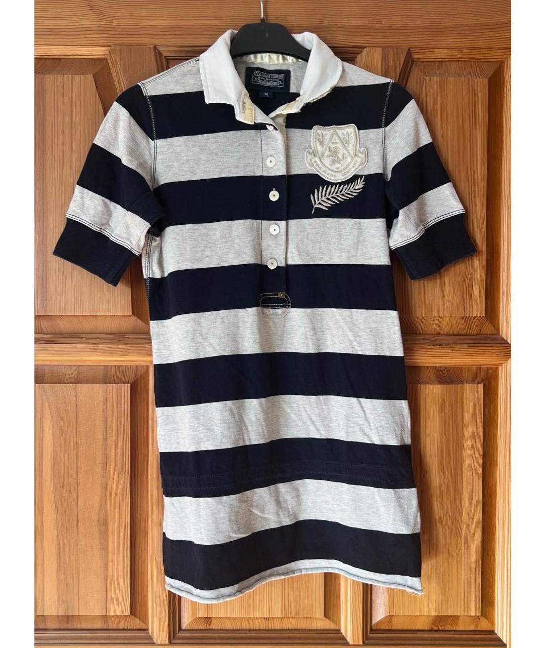POLO RALPH LAUREN Темно-синяя футболка, фото 4