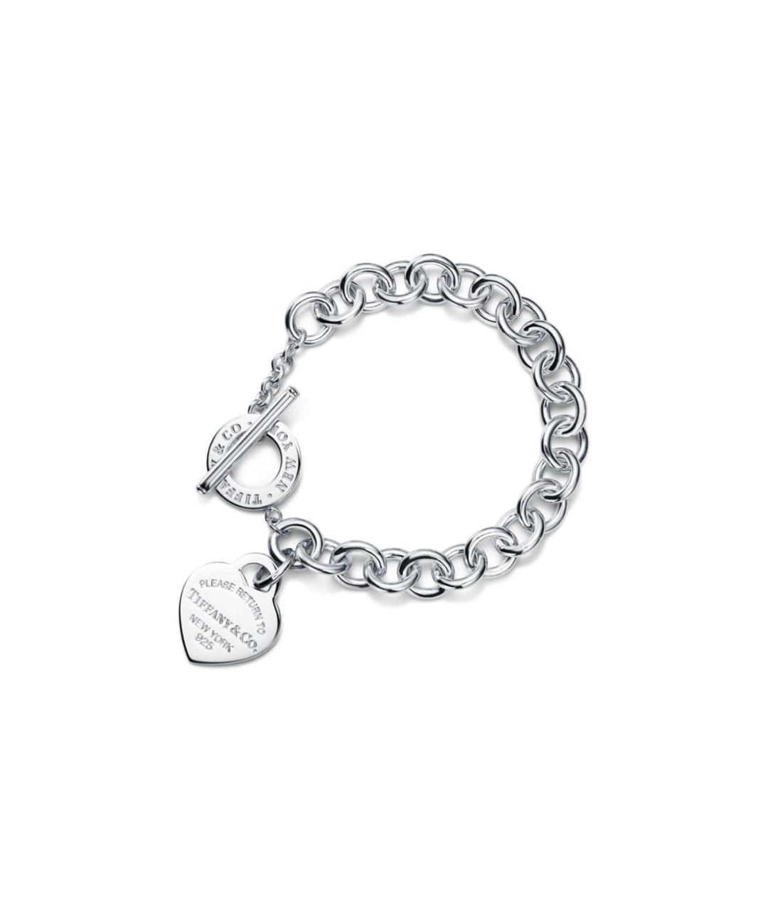 TIFFANY&CO Серебрянный серебряный браслет, фото 3