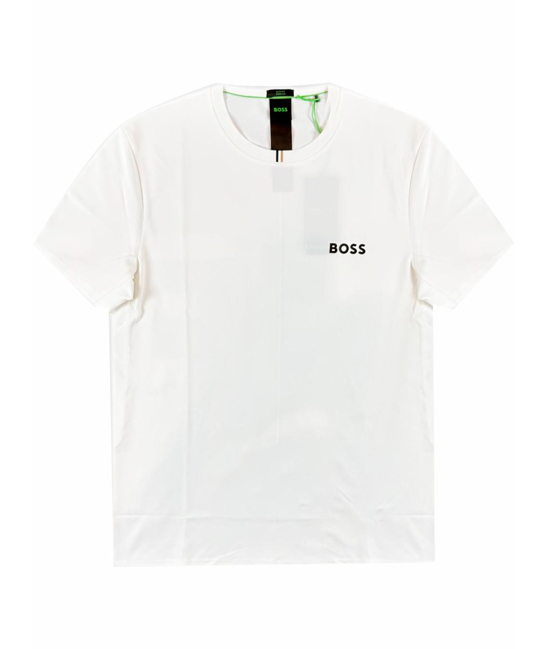 HUGO BOSS Белая хлопковая футболка, фото 1