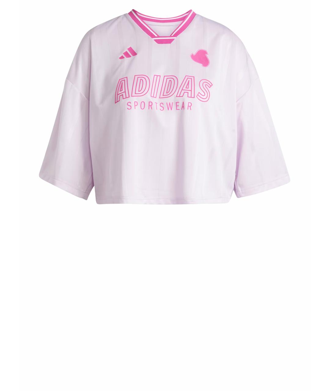 ADIDAS Розовая футболка, фото 1