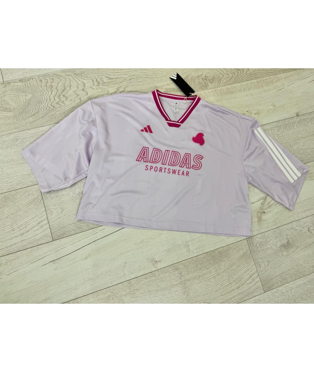 ADIDAS Розовая футболка, фото 5