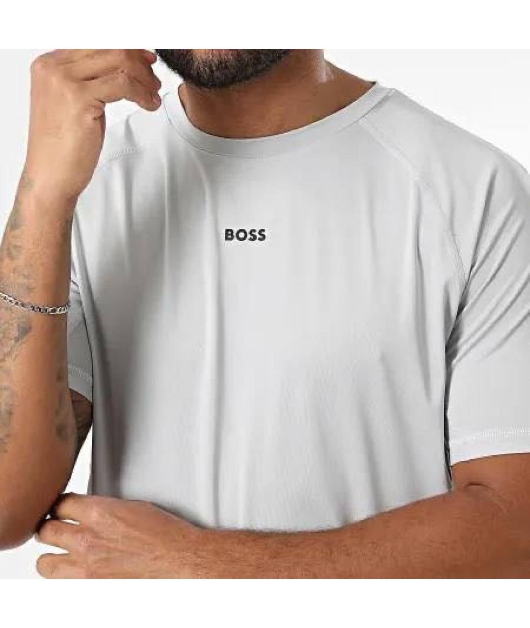 HUGO BOSS Хлопковая футболка, фото 2