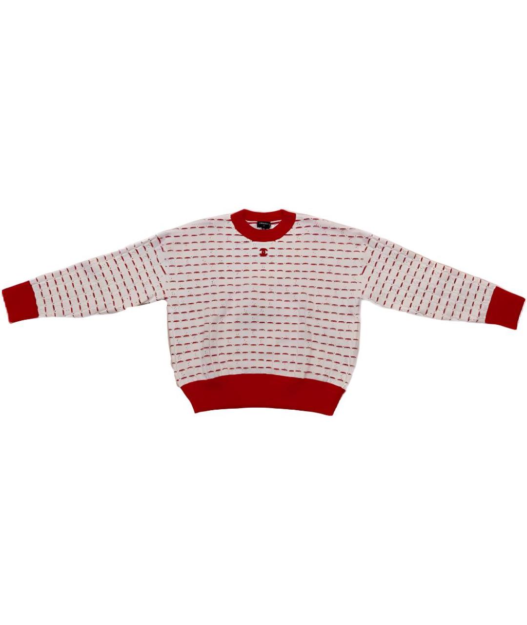 CHANEL Красный джемпер / свитер, фото 1