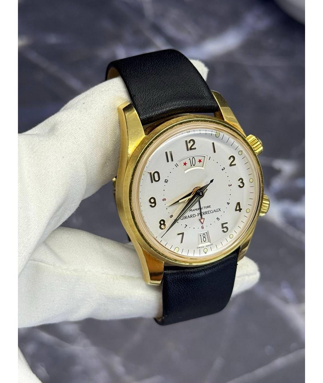 GIRARD PERREGAUX Золотые часы из желтого золота, фото 3