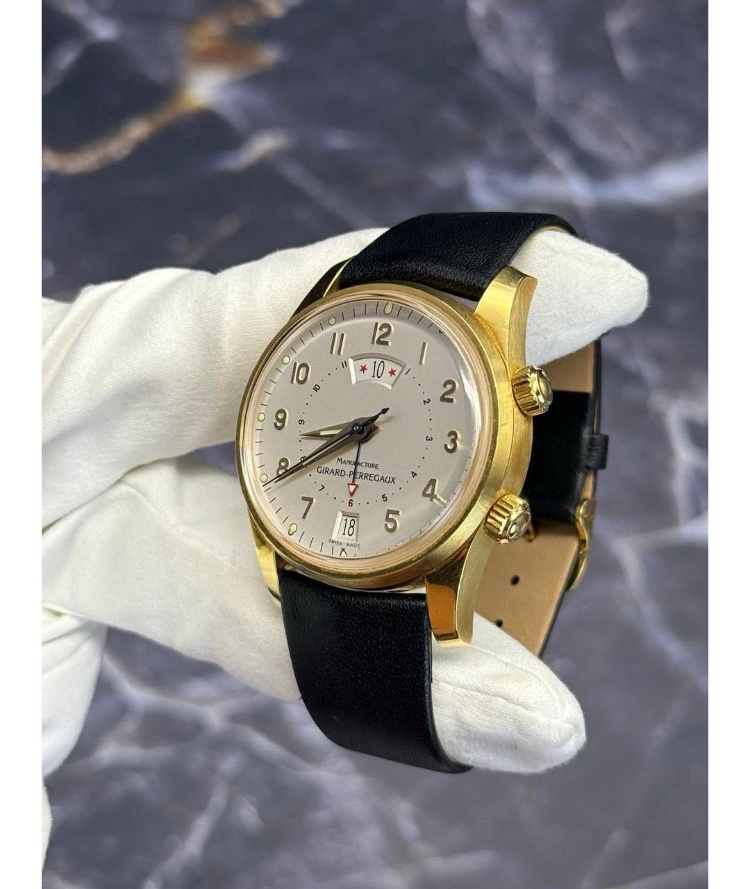 GIRARD PERREGAUX Золотые часы из желтого золота, фото 7