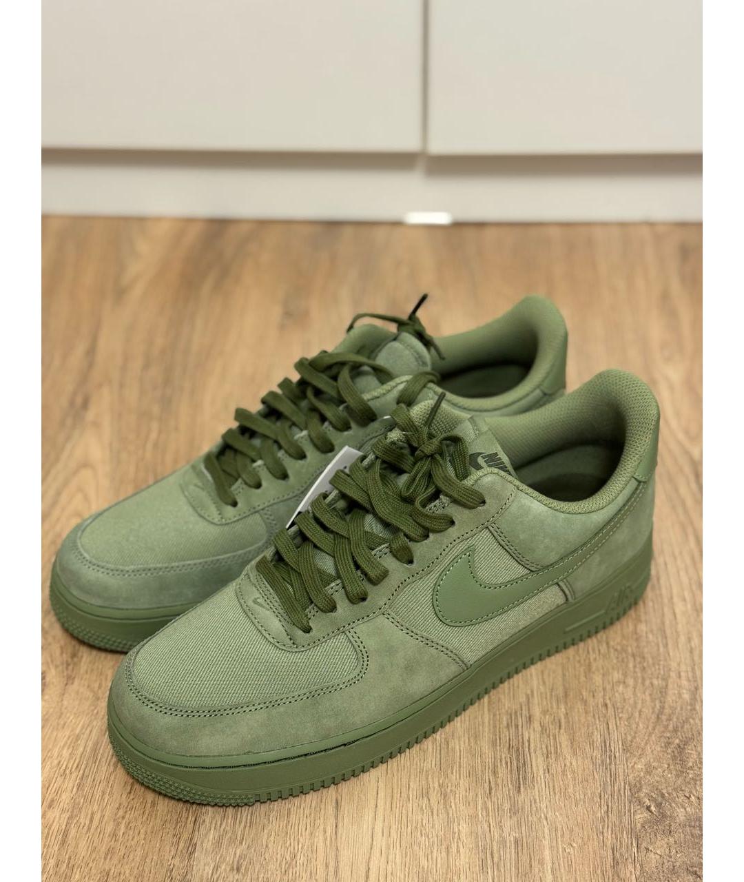 NIKE Зеленые низкие кроссовки / кеды, фото 2