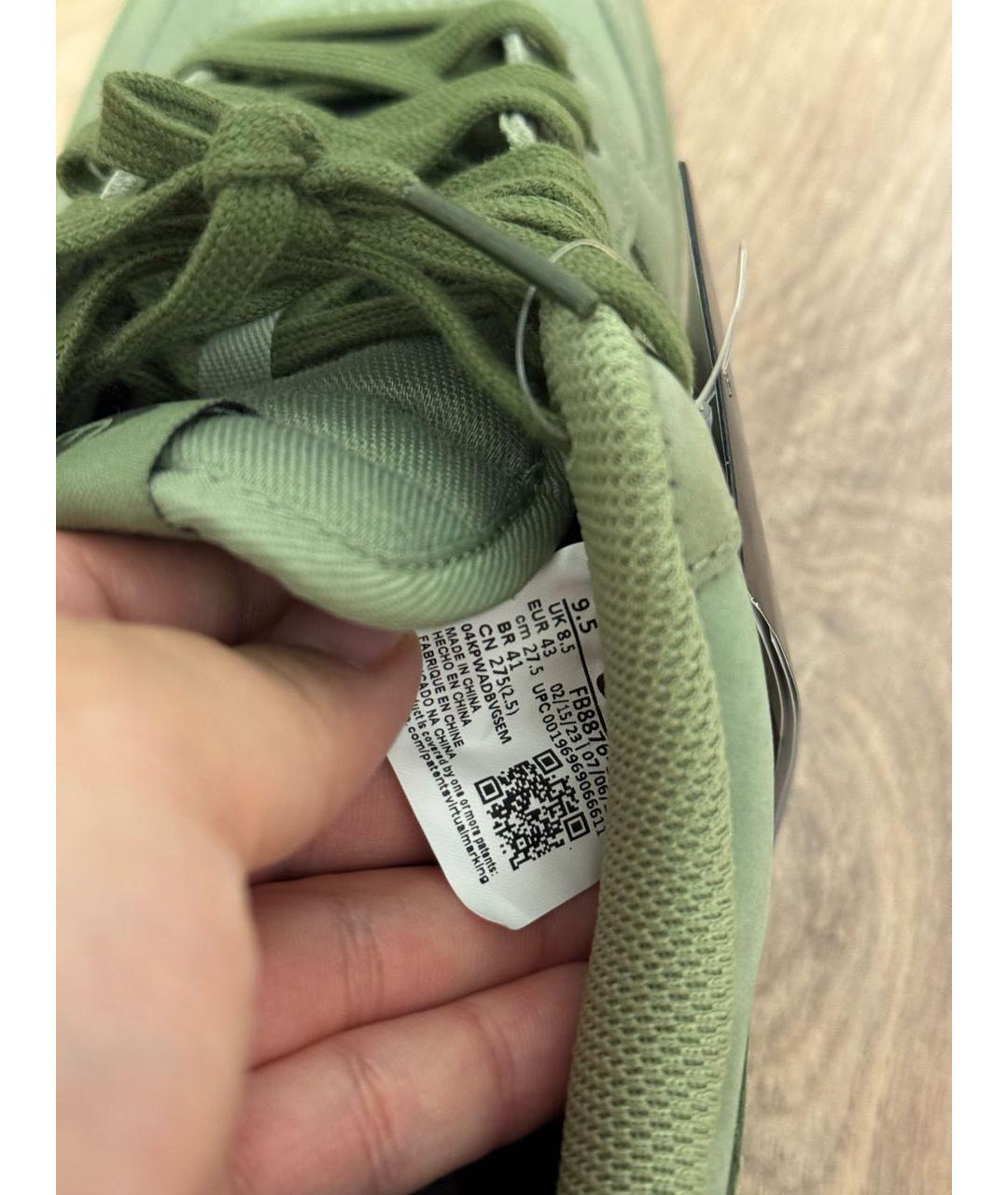 NIKE Зеленые низкие кроссовки / кеды, фото 3