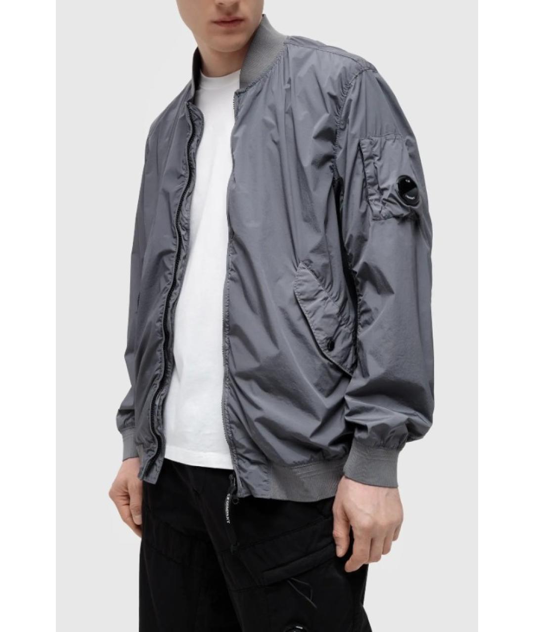 CP COMPANY Серая полиамидовая куртка, фото 4