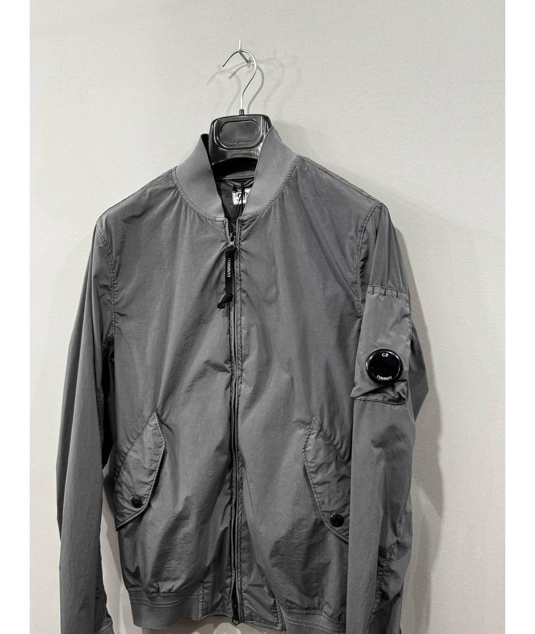 CP COMPANY Серая полиамидовая куртка, фото 3