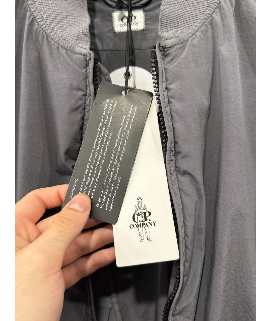 CP COMPANY Серая полиамидовая куртка, фото 6