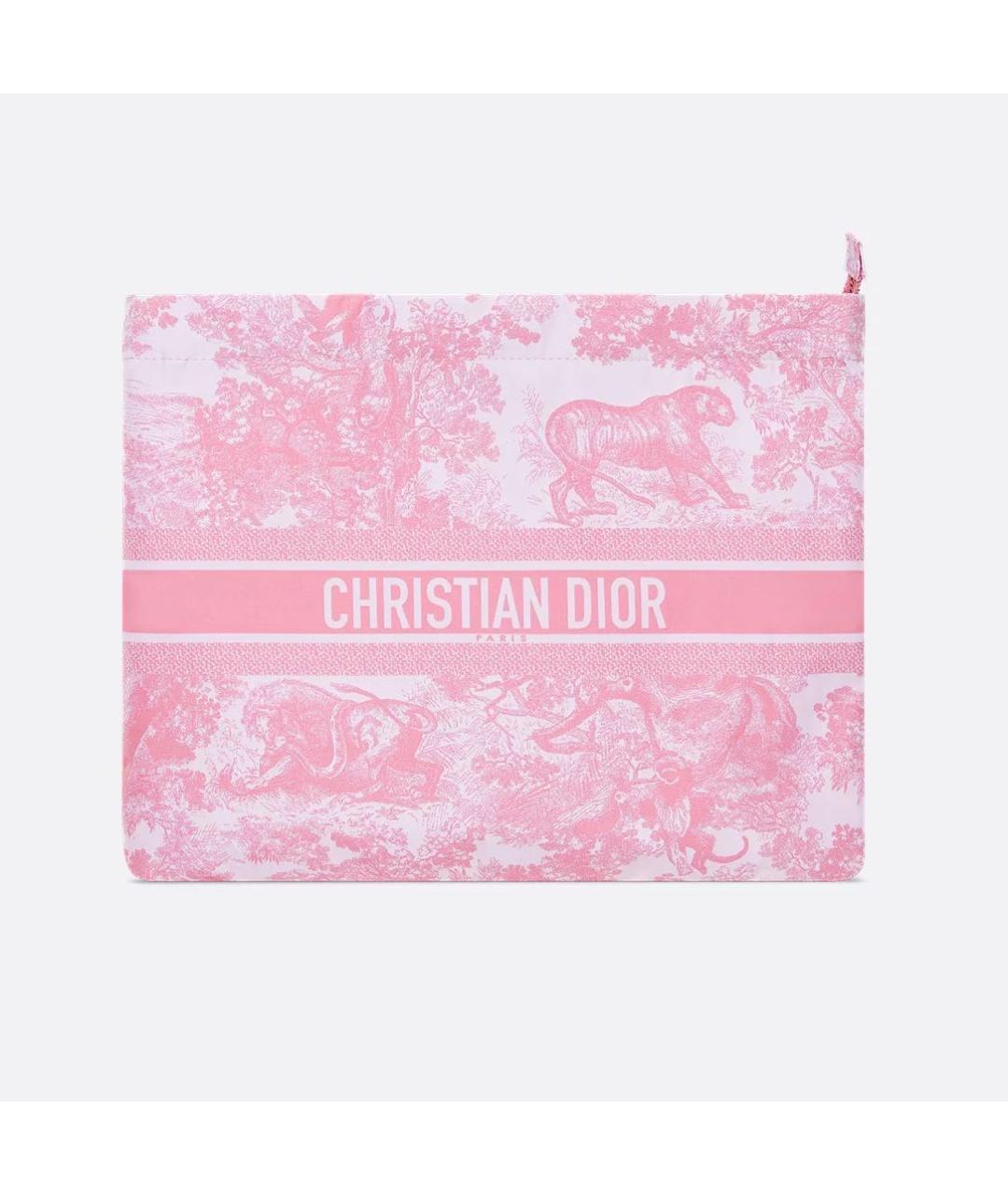 CHRISTIAN DIOR Розовая косметичка, фото 5
