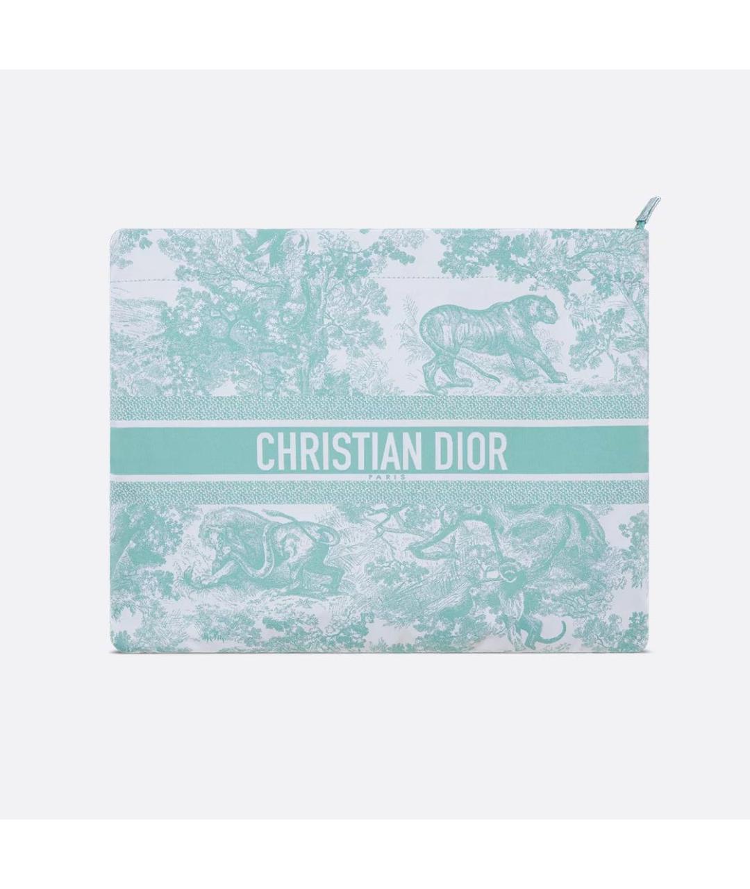 CHRISTIAN DIOR Голубая косметичка, фото 5