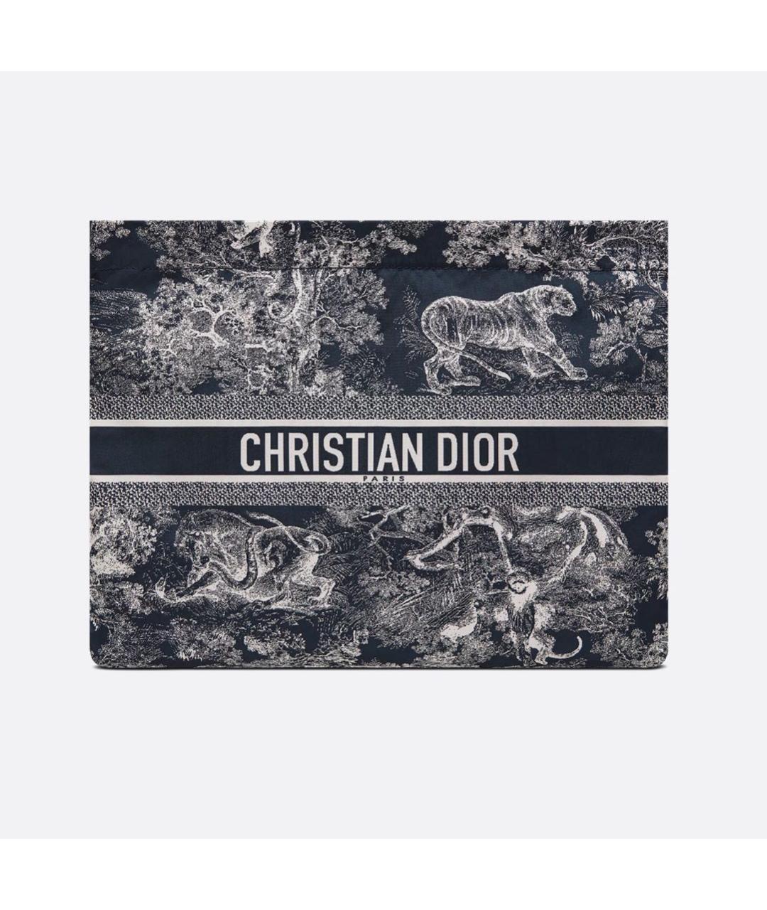CHRISTIAN DIOR Темно-синяя косметичка, фото 5