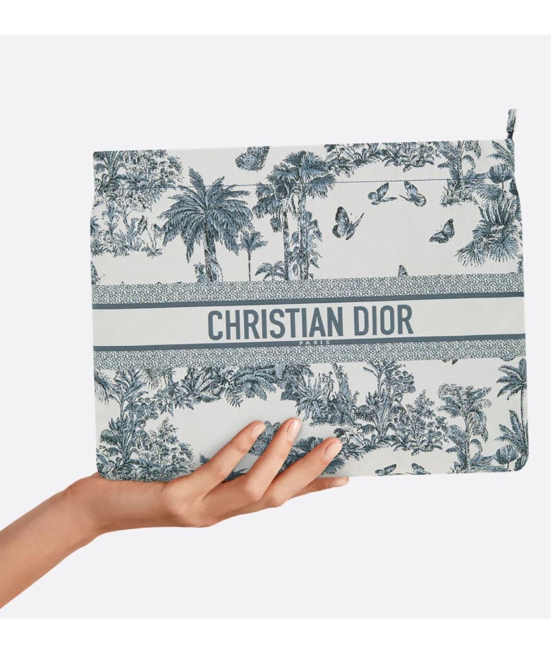 CHRISTIAN DIOR Синяя косметичка, фото 4