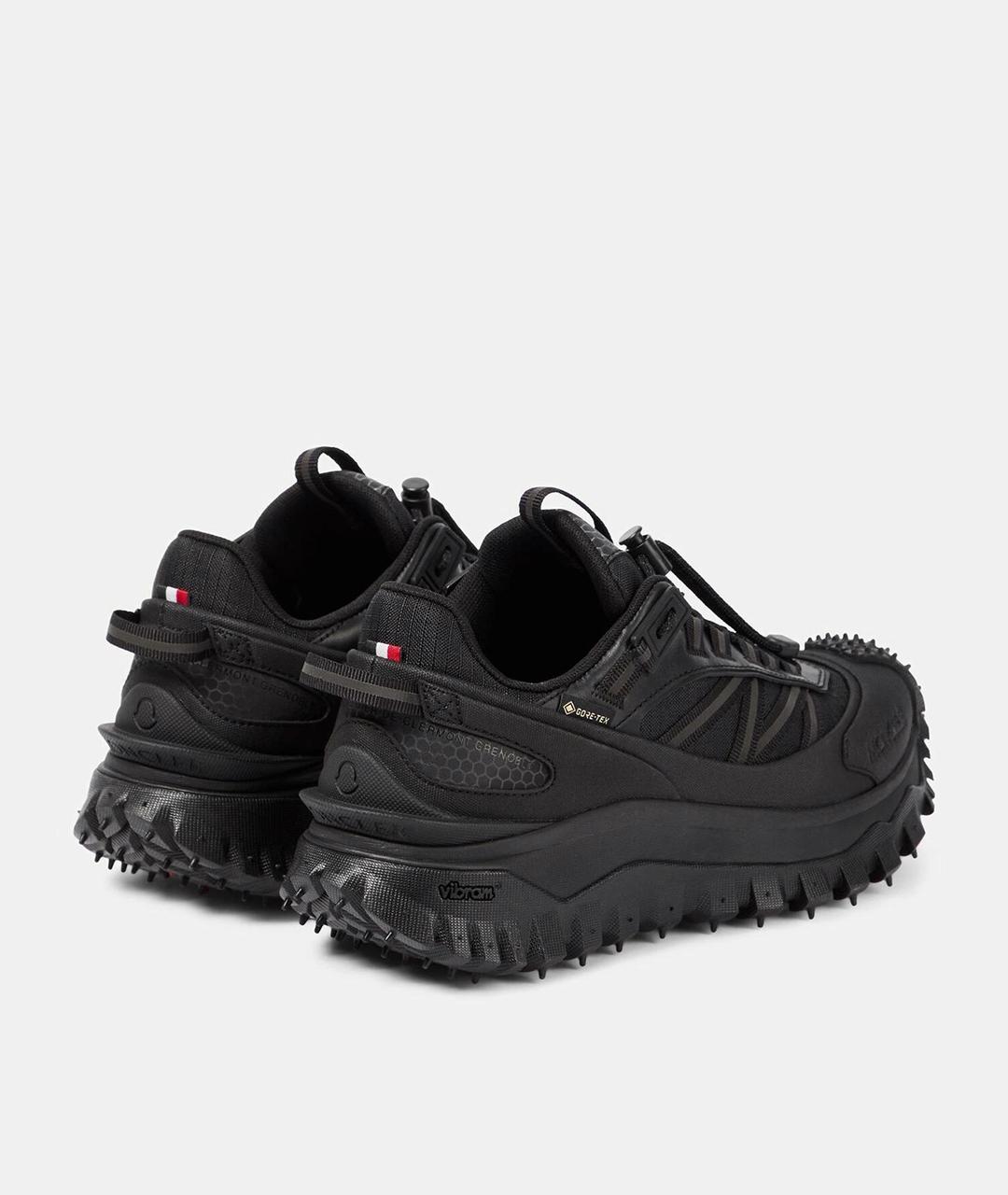 MONCLER Черные кроссовки, фото 6