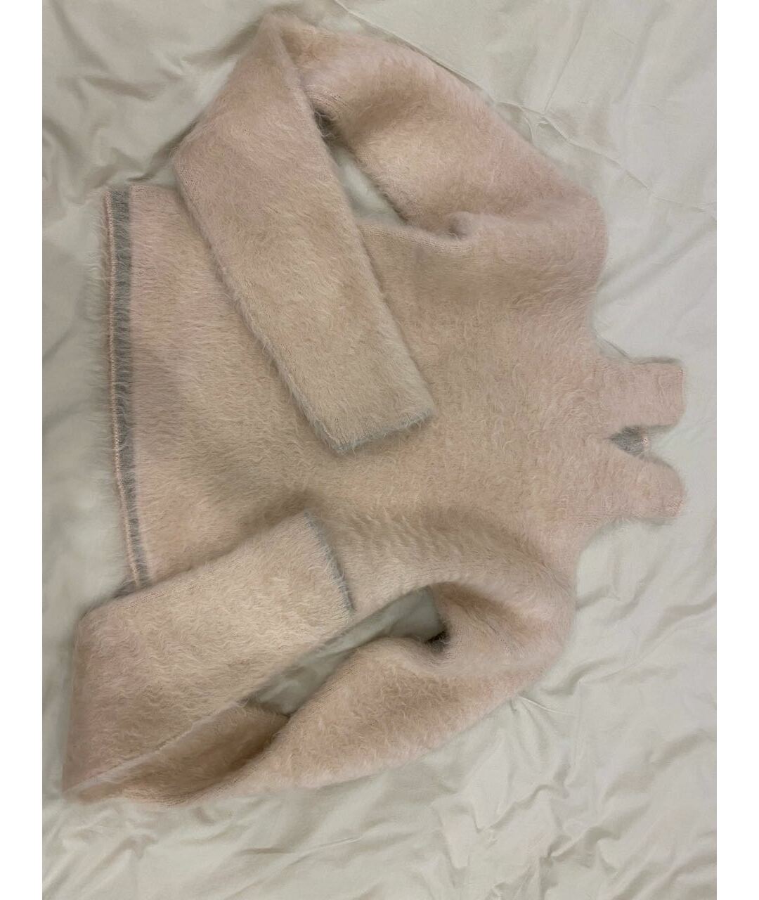 CELINE PRE-OWNED Розовый шерстяной джемпер / свитер, фото 2