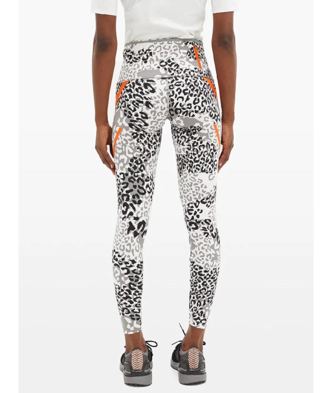 ADIDAS BY STELLA MCCARTNEY Белые полиэстеровые спортивные брюки и шорты, фото 2