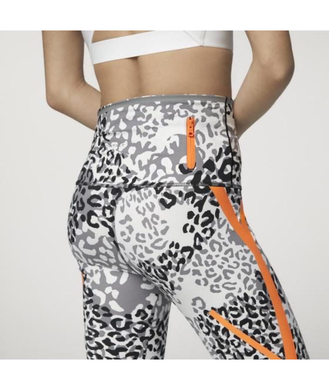 ADIDAS BY STELLA MCCARTNEY Белые полиэстеровые спортивные брюки и шорты, фото 3