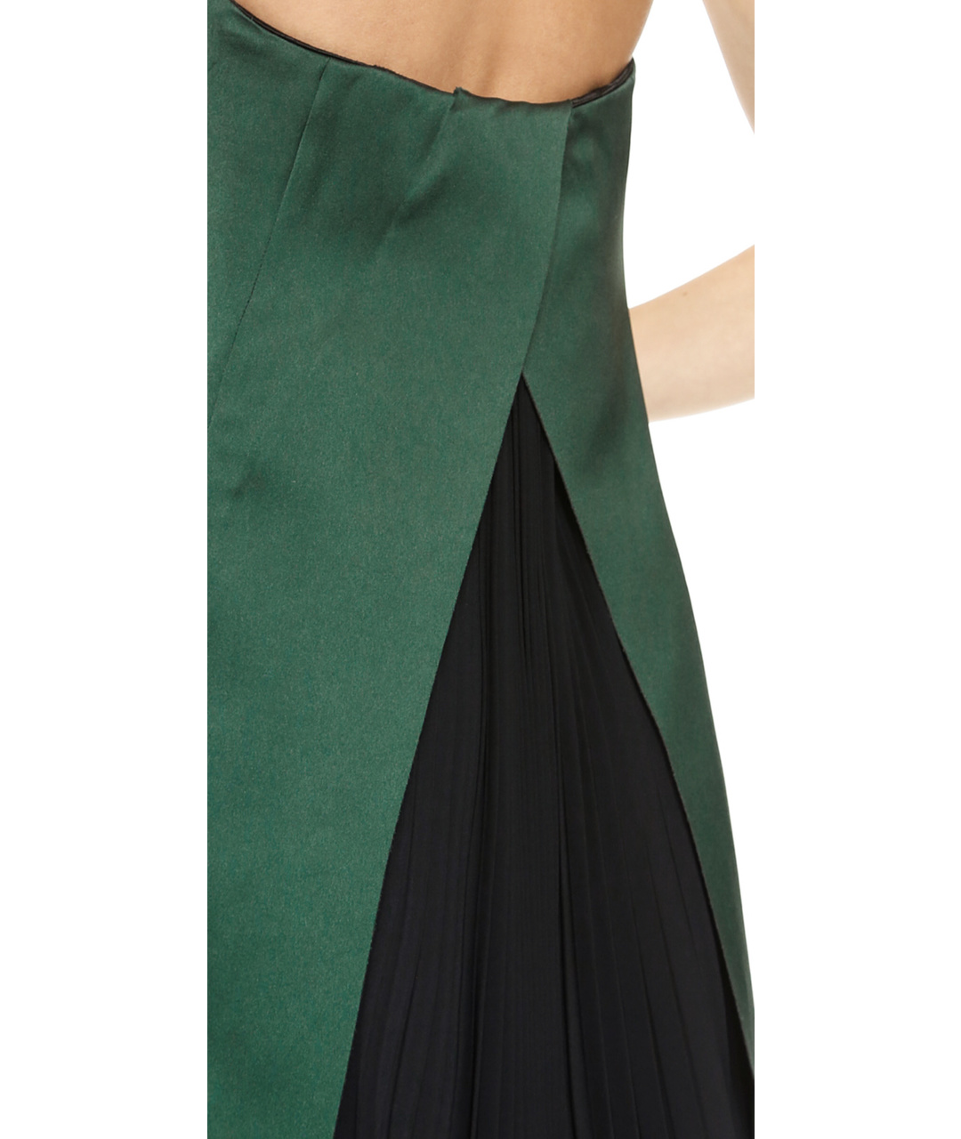 CEDRIC CHARLIER Зеленые вечернее платье, фото 3