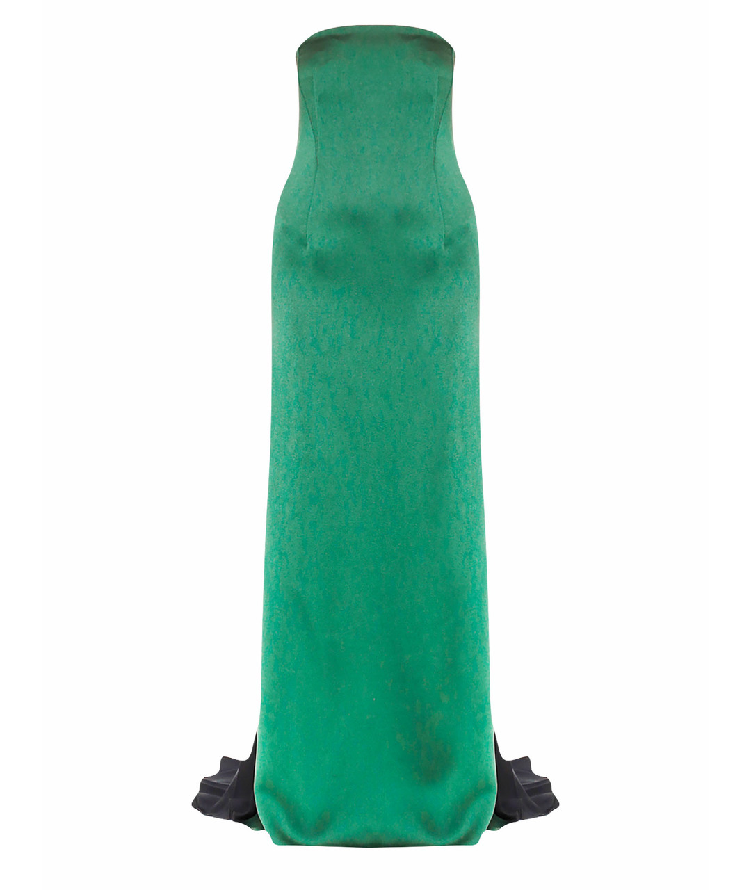 CEDRIC CHARLIER Зеленые вечернее платье, фото 1