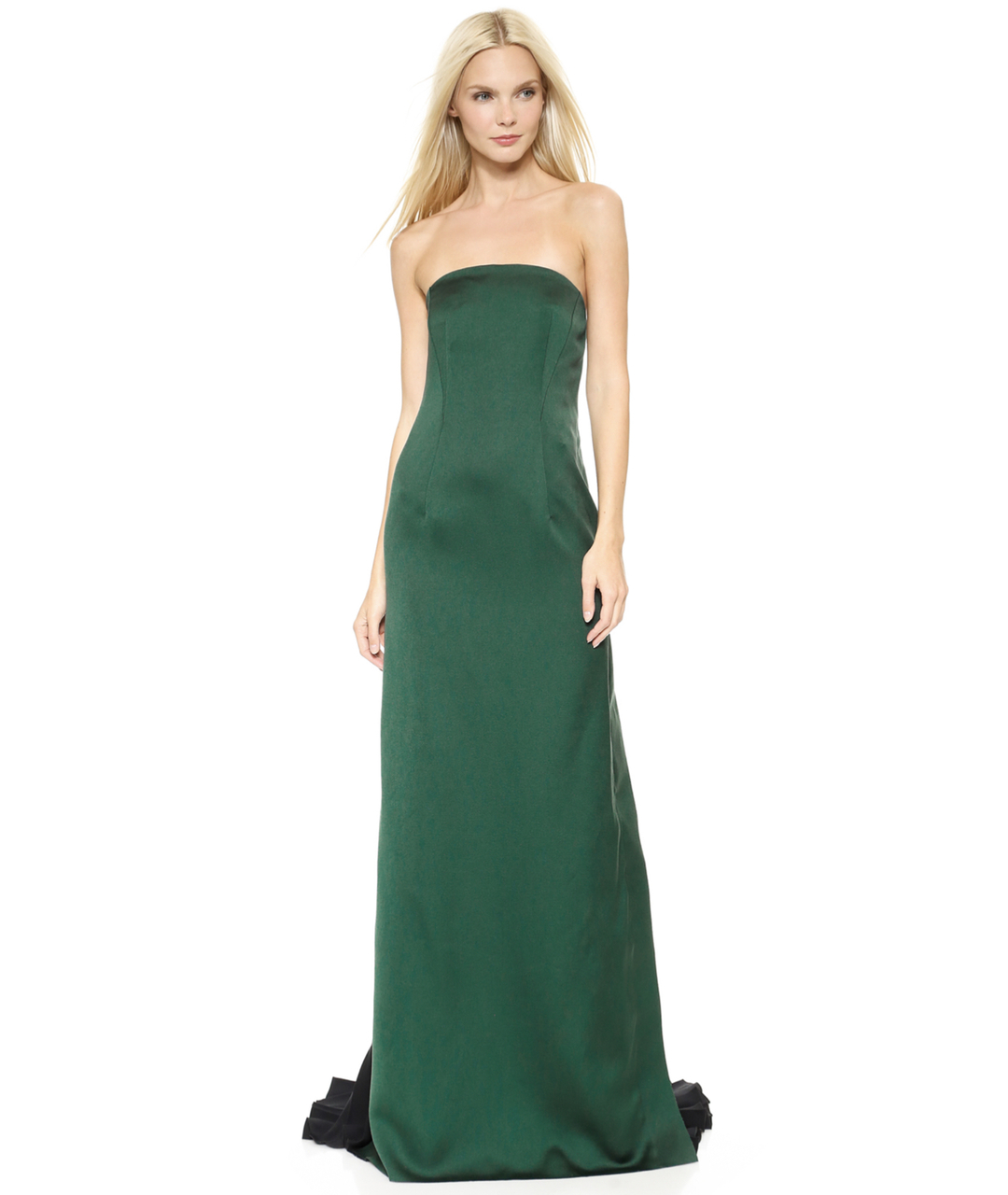 CEDRIC CHARLIER Зеленые вечернее платье, фото 7