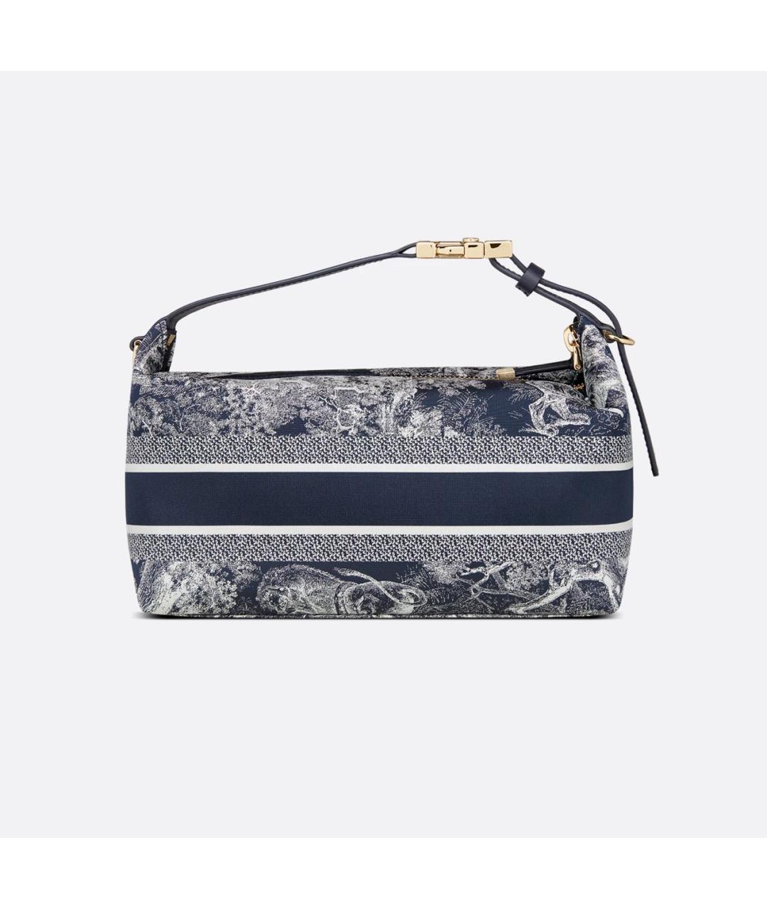 CHRISTIAN DIOR Темно-синяя косметичка, фото 4
