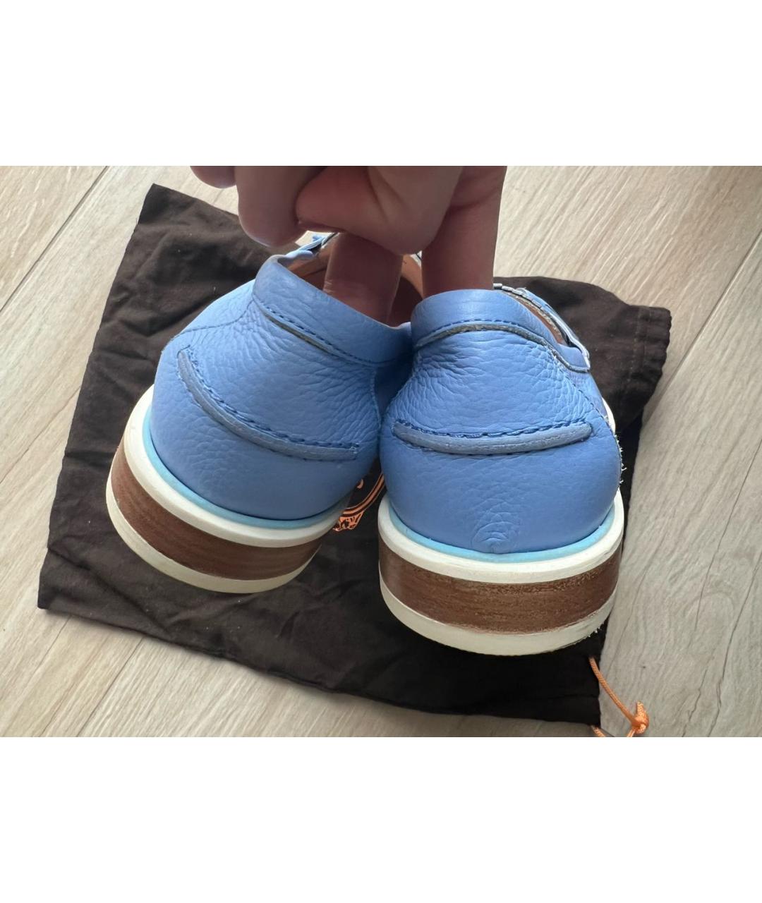 TOD'S Кожаные лоферы, фото 3