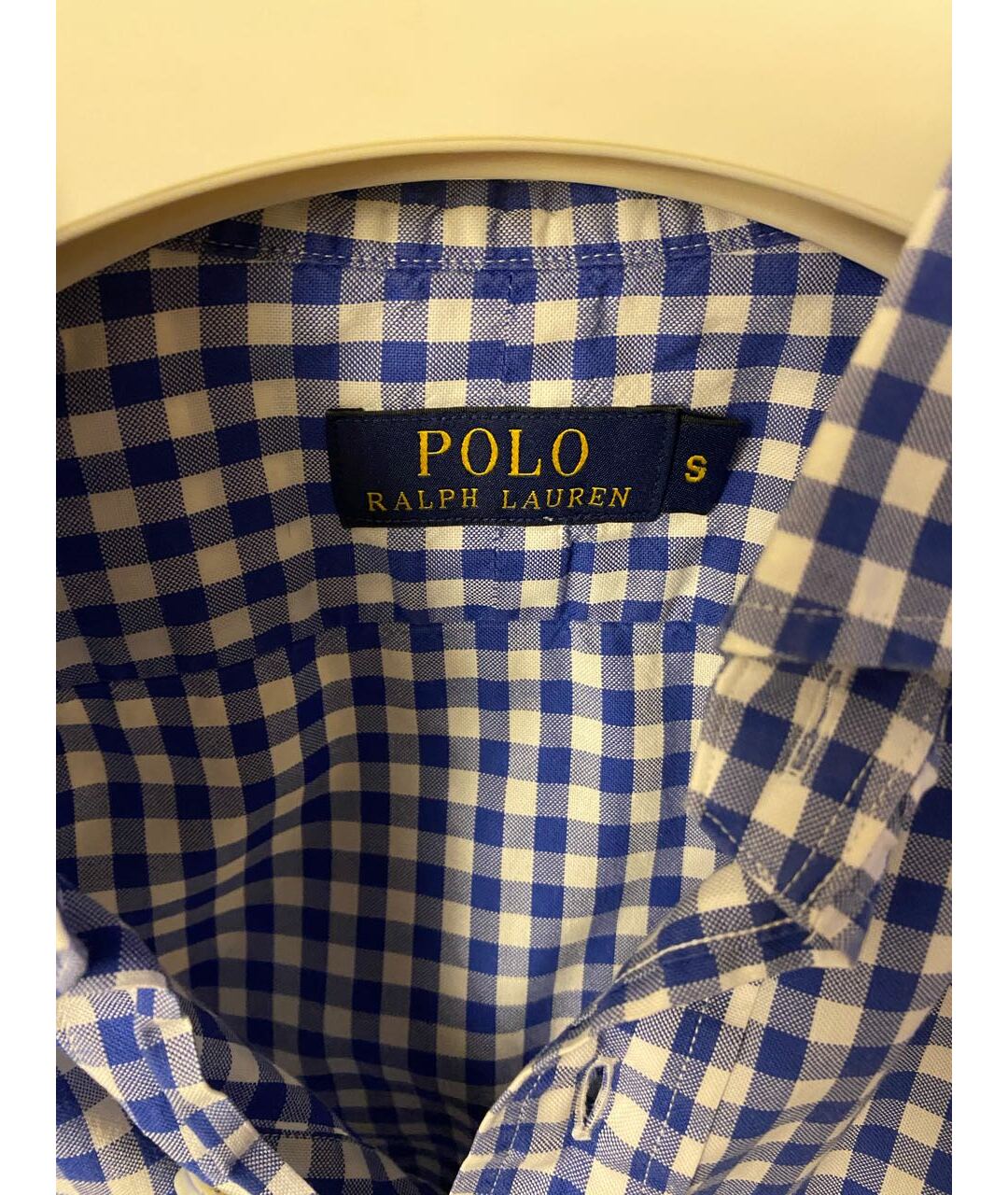 POLO RALPH LAUREN Синяя хлопковая кэжуал рубашка, фото 3