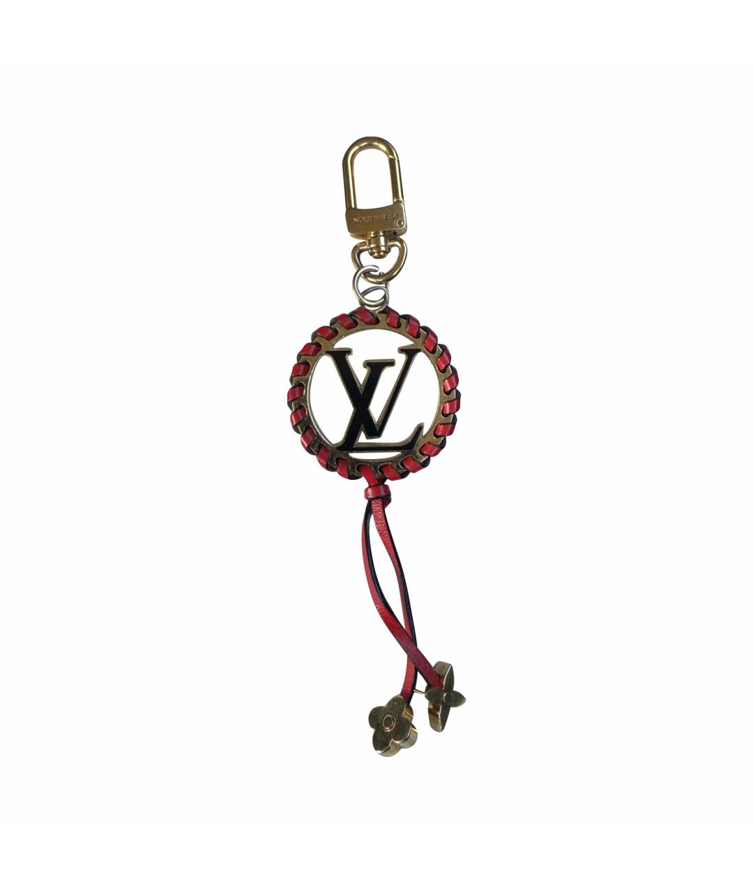 LOUIS VUITTON Коричневый брелок, фото 1