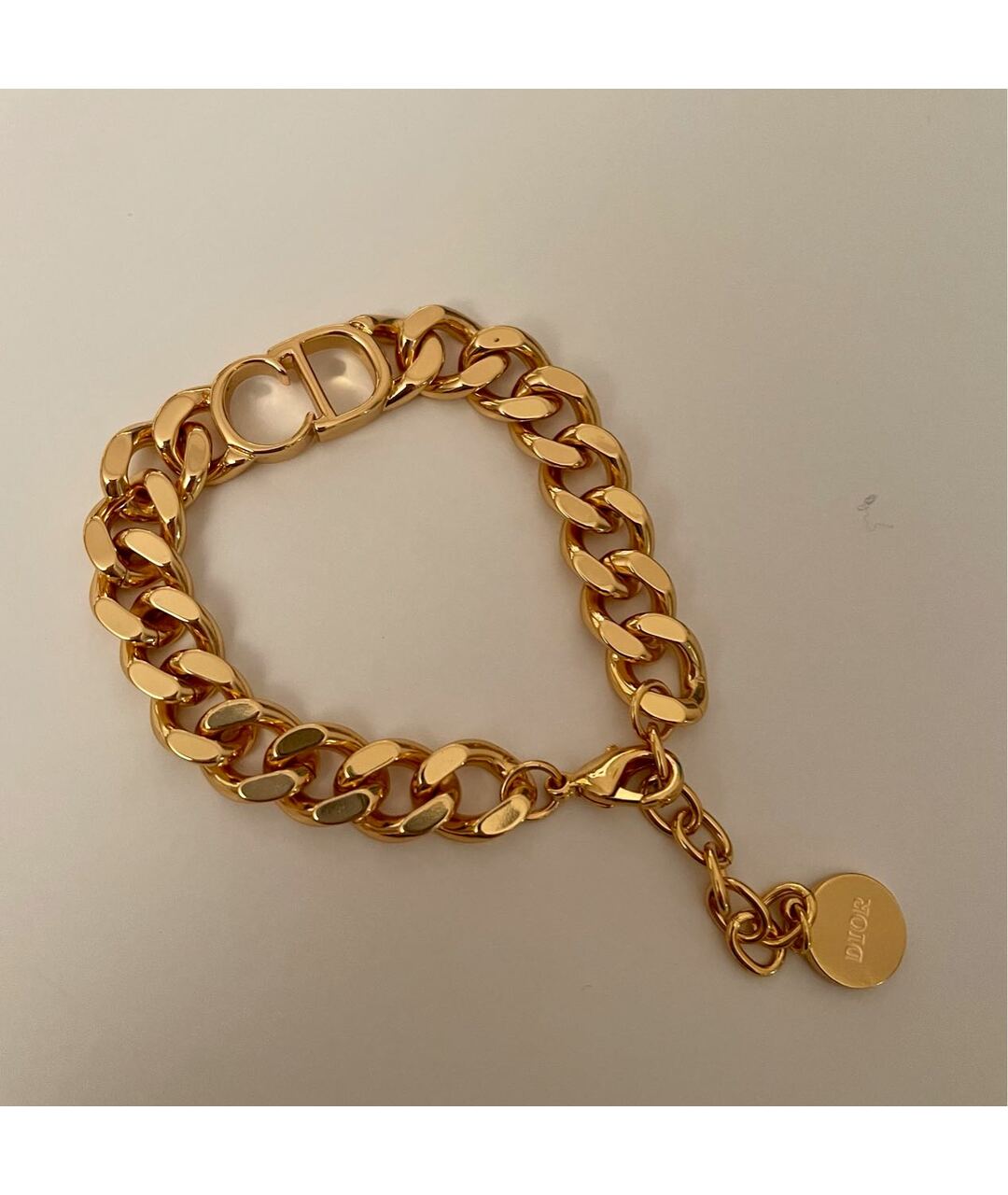 CHRISTIAN DIOR PRE-OWNED Золотой браслет из желтого золота, фото 3