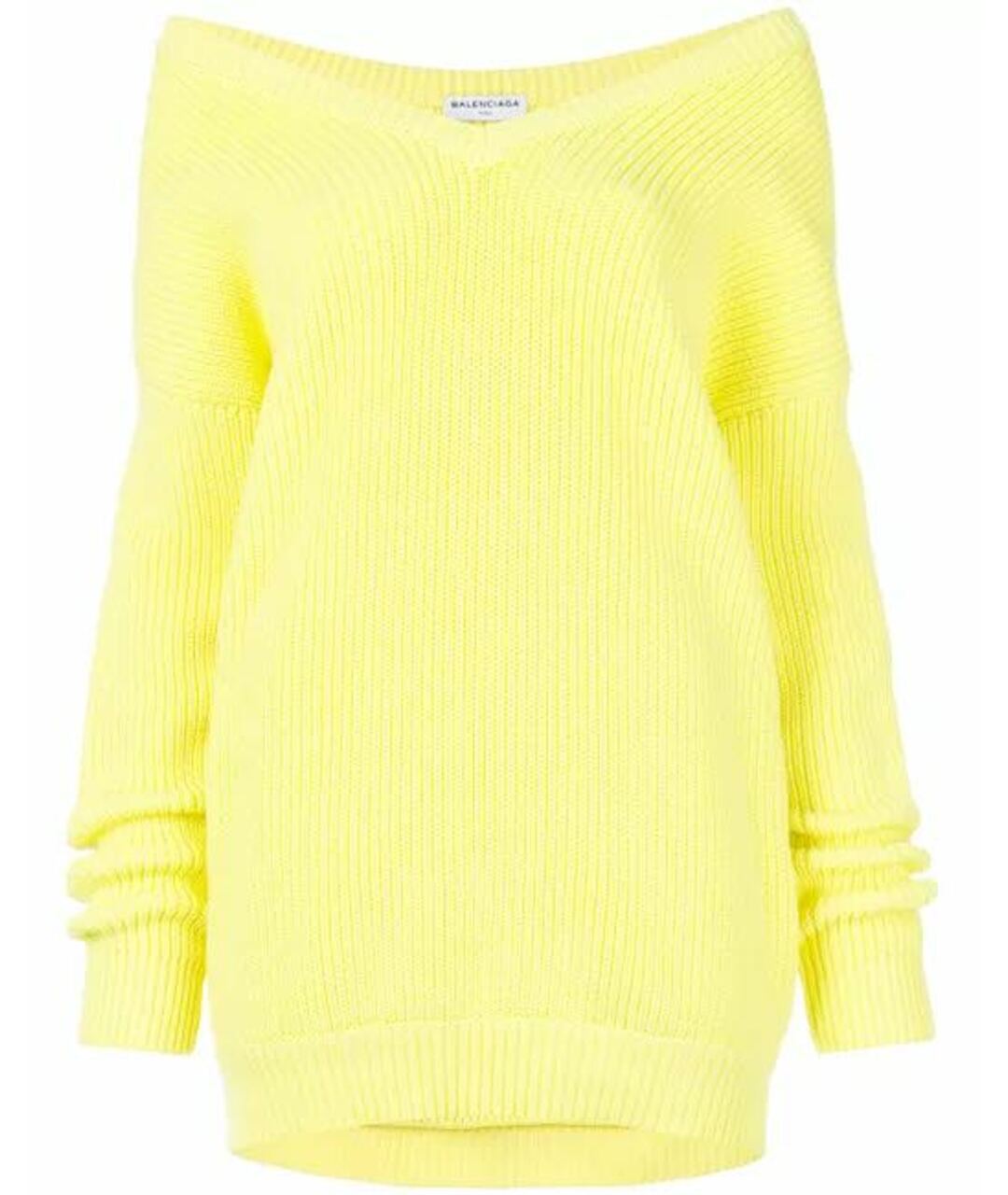 BALENCIAGA Желтый джемпер / свитер, фото 1