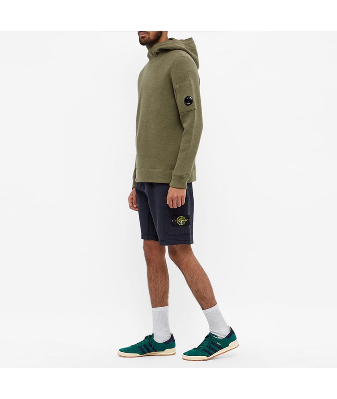 STONE ISLAND Темно-синие шорты, фото 4