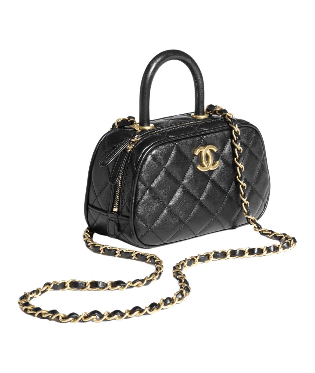 CHANEL Черная сумка через плечо, фото 2