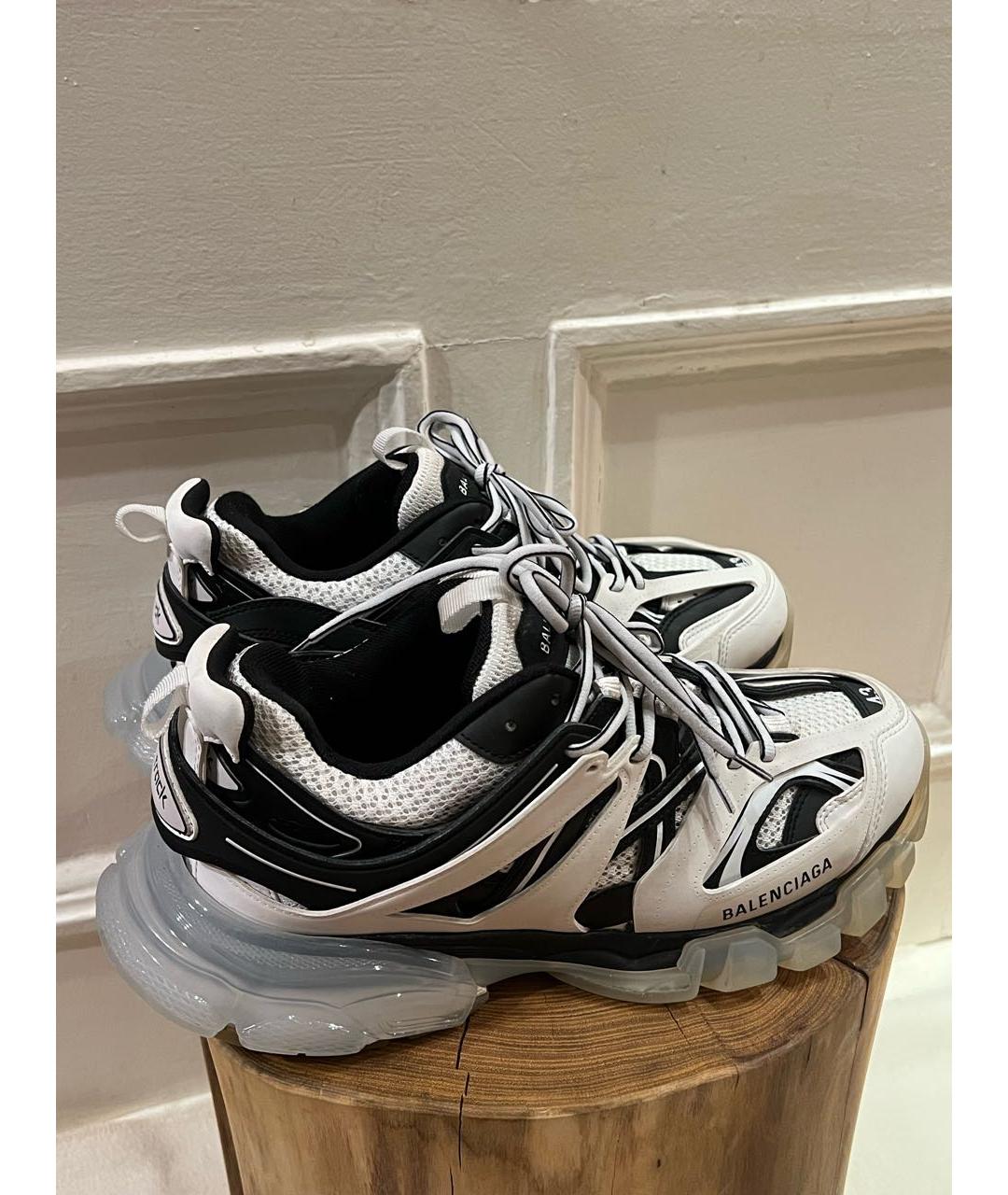 BALENCIAGA Серые низкие кроссовки / кеды, фото 3