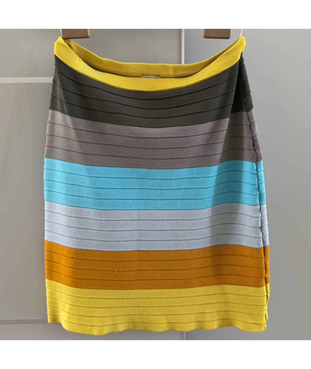 MISSONI Мульти вискозная юбка мини, фото 5